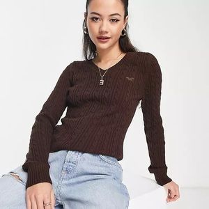 Hollister Cable Knit Sweater